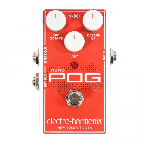 Electro Harmonix Nano POG Polyphonic Octave Generator Electro Harmonix Nano POG Polyphonic Octave Generator